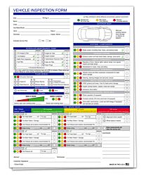 Multi-Point Inspection Form Generic - Vehicle Inspection Form