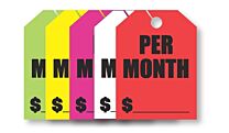 Mirror Hang Tags (Jumbo) Per Month
