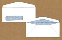 #9 Standard Window Envelopes With Blue Security Tint