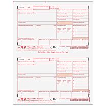 W-2 Laser Federal IRS Social Security Copy A