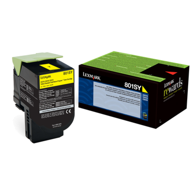 Lexmark Toner CX310, CX410, CX510 Yellow 2K
