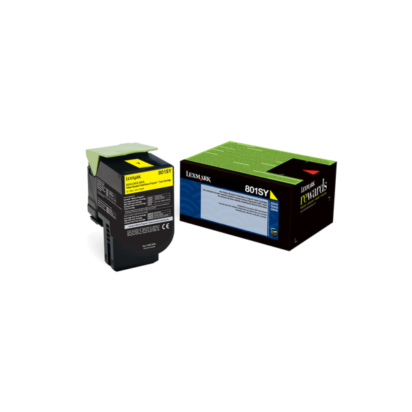 Lexmark Toner CX310, CX410, CX510 Yellow 2K
