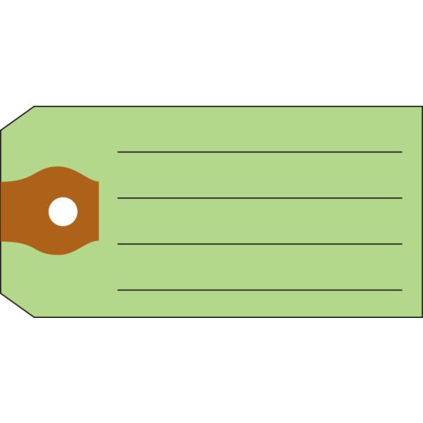 Multi-Purpose Tags Green