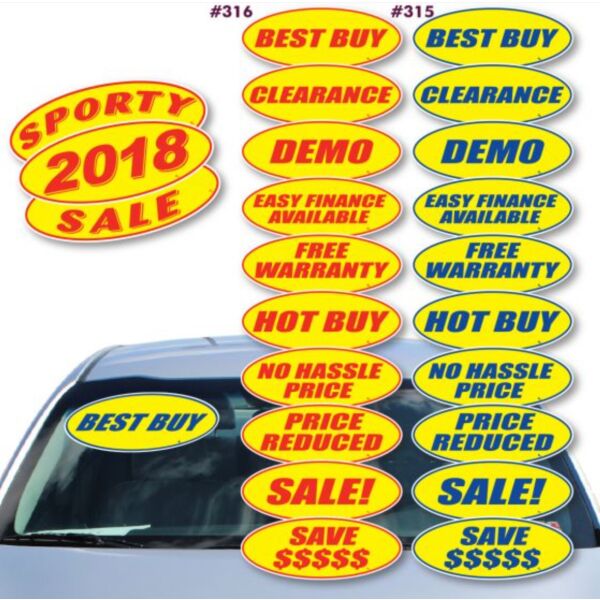 Oval Windshield Slogans 